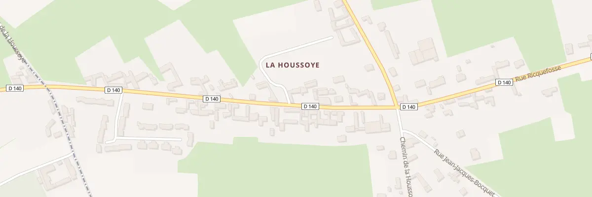 Plan du 16 Rue de la Houssoye à Buire-le-Sec