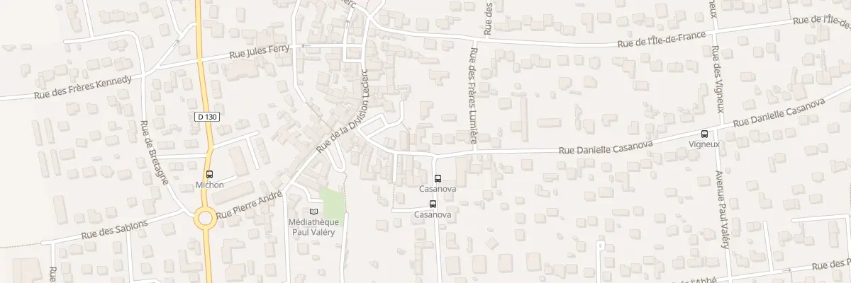 Plan du 50 Rue Daniele Casanova à Gargenville