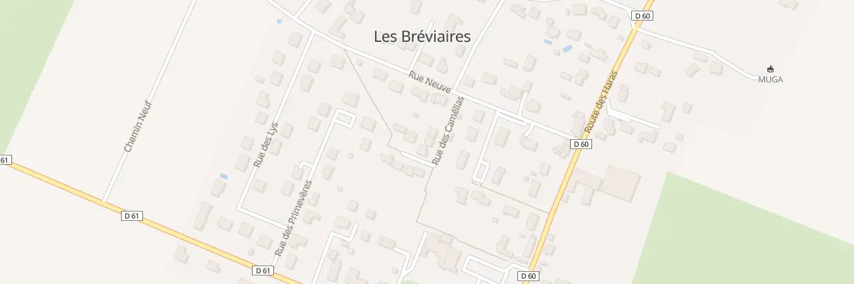 Plan du 4 Rue des Camélias aux Bréviaires