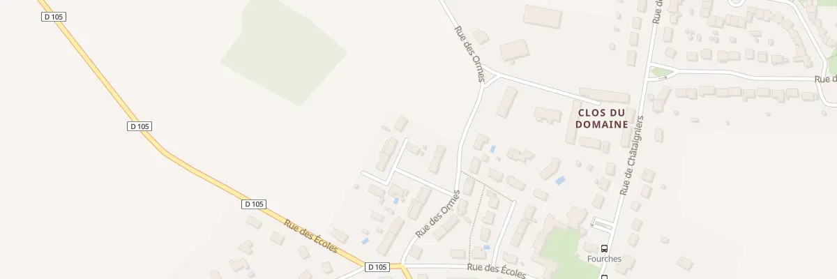 Plan du 1 Rue des Saules à Diors