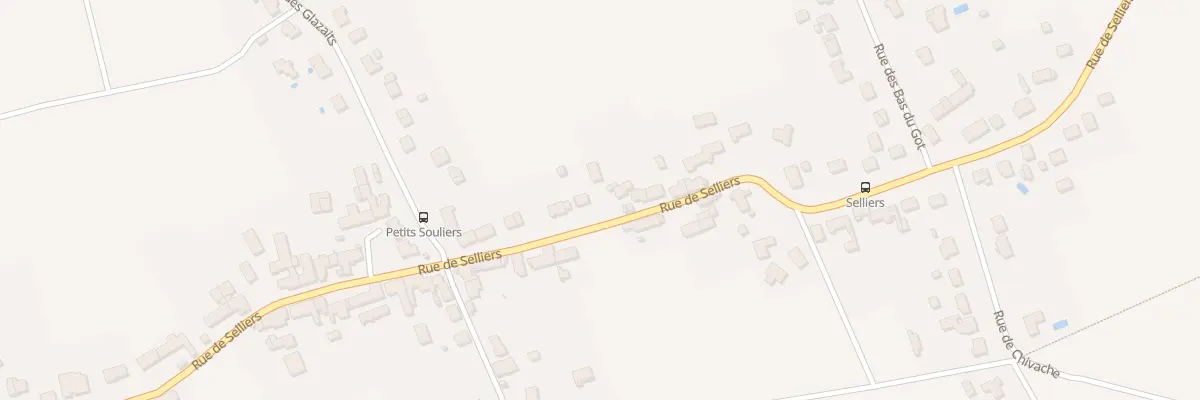 Plan du 126 Rue de Selliers à Ingré