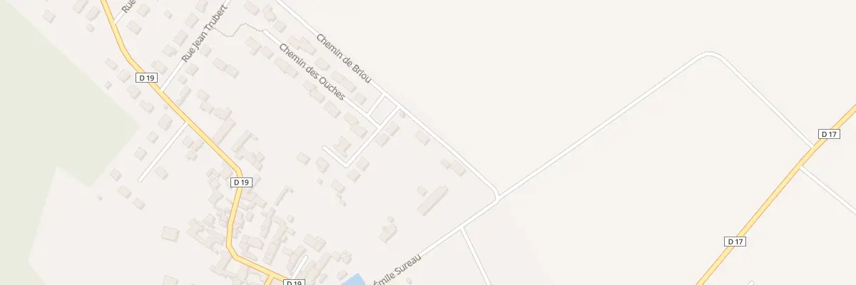 Plan du 3 Che de Briou à Denonville