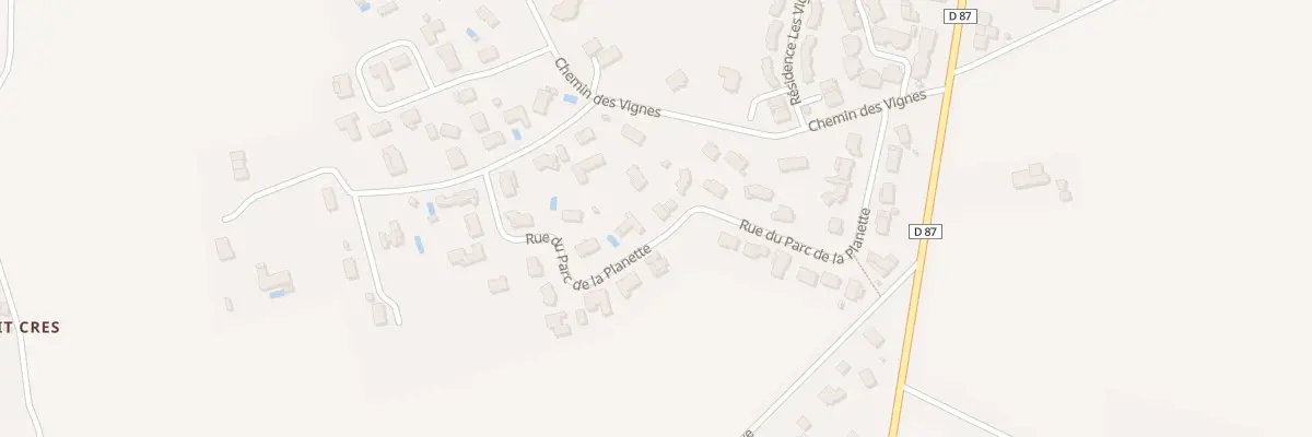 Plan du 18 Rue du Parc de la Planette à Lavaur
