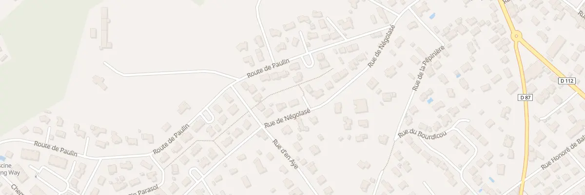 Plan du 16 Rue Négolasé à Lavaur