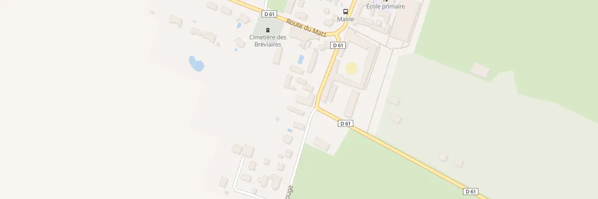 Plan du 1 Rte des Haras aux Bréviaires