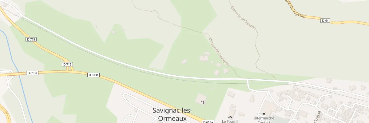 Plan du 7 Che de la Plaine à Savignac-les-Ormeaux