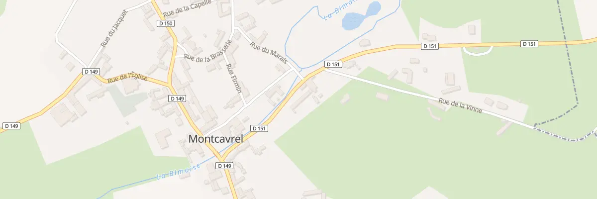 Plan du 8 Rte d’Alette à Montcavrel