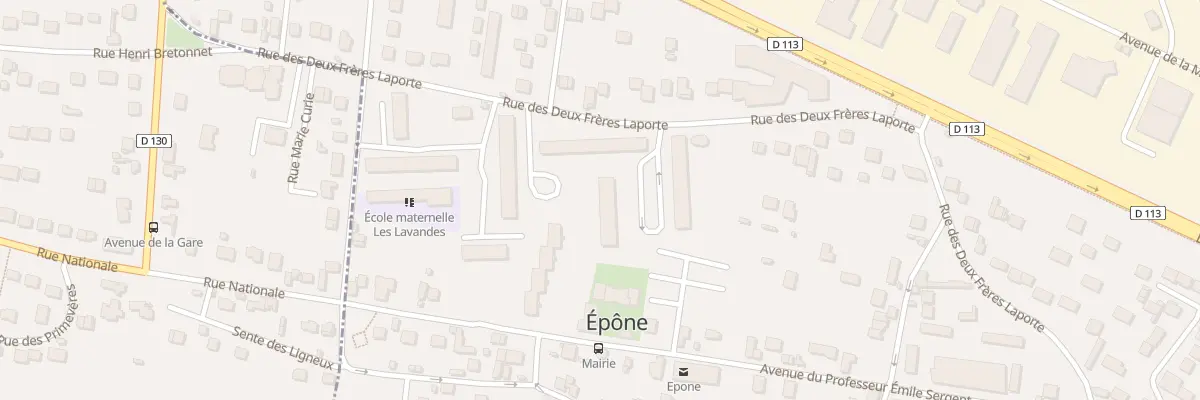 Plan du 55 Bd Renard - Benoit à Épône