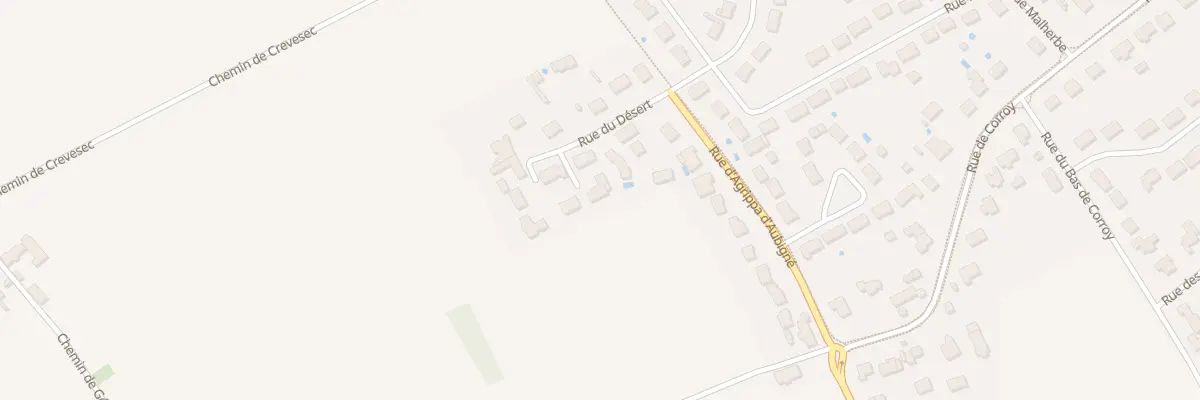 Plan du 10 Rue du Désert à Ormes