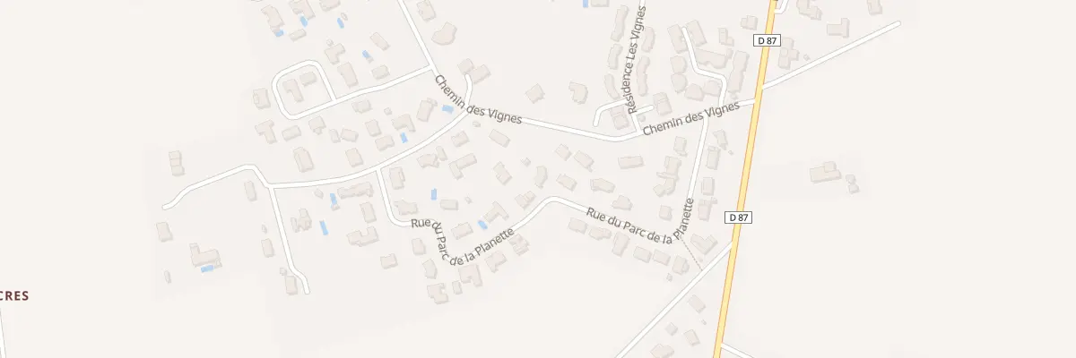 Plan du 16 Rue du Parc de la Planette à Lavaur