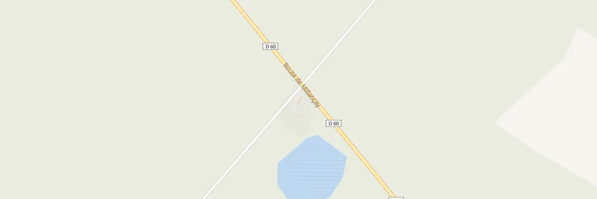 Plan du 2080 Rte de Millancay à Loreux