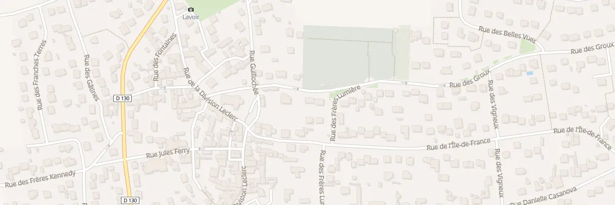 Plan du 85 Rue des Groux à Gargenville