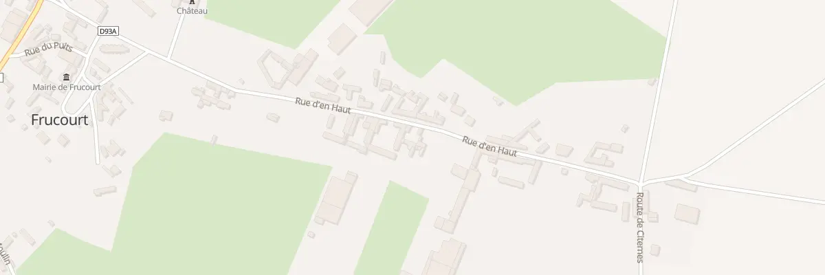 Plan du 24 Rue d’En Haut à Frucourt