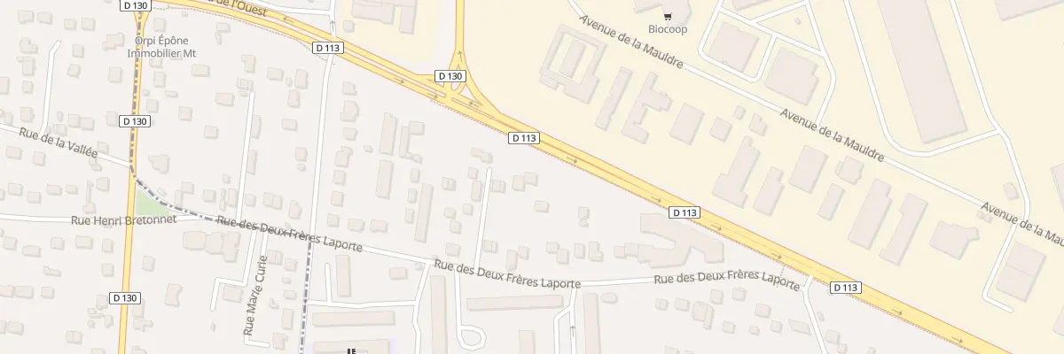 Plan du 35 Rue des Deux Freres Laporte à Épône