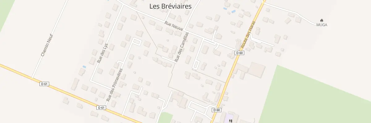 Plan du 8 Rue du Lieutenant Girbal aux Bréviaires