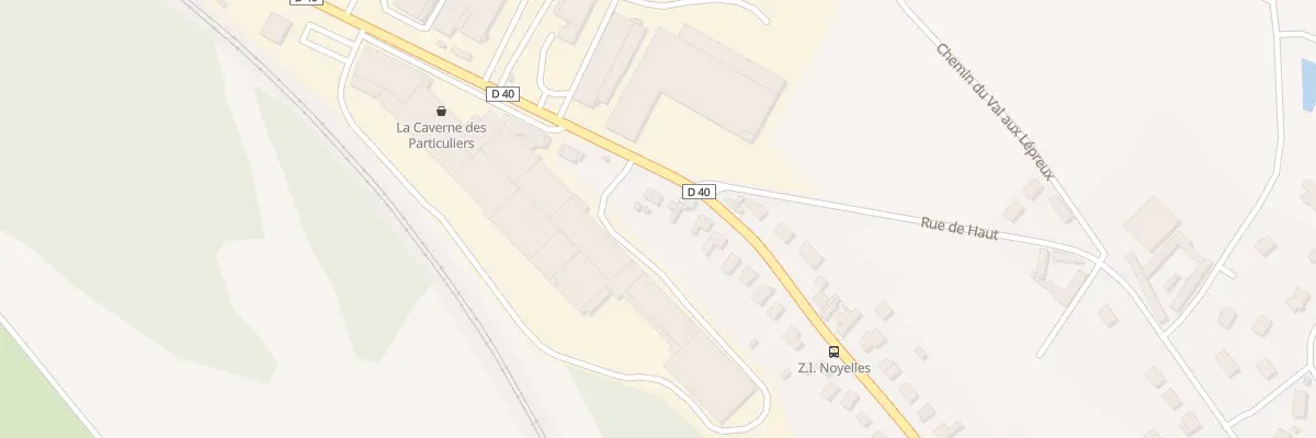 Plan du 243 Rue de Menchecourt à Abbeville