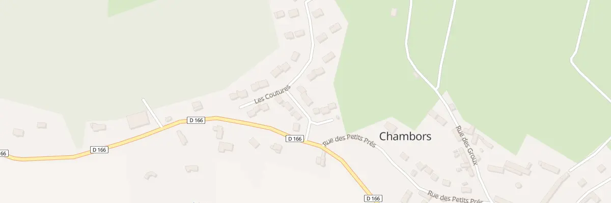 Plan du 31 Les Coutures à Chambors
