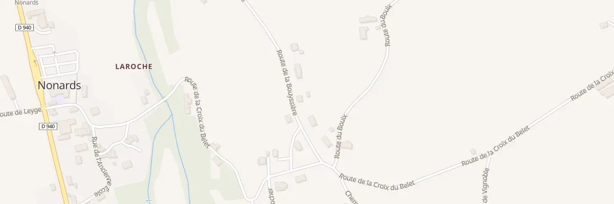 Plan du 5222 Le Bouix à Nonards