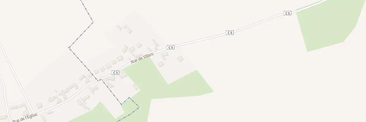 Plan du 17 Rue de Villers à Mareuil-Caubert