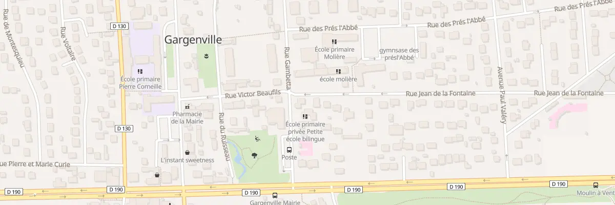 Plan du 31 Rue Jean de la Fontaine à Gargenville