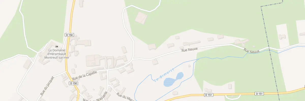 Plan du 1 Rue Neuve à Montcavrel