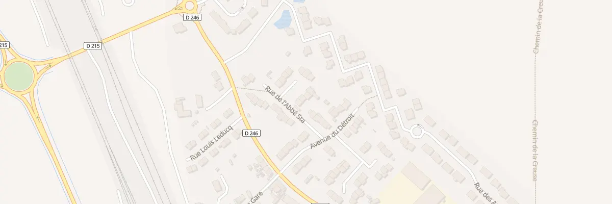 Plan du 4 Rue Cornelie Podevin à Fréthun