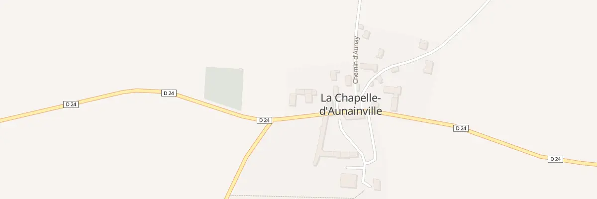 Plan du 1 Grande Rue à La Chapelle-d’Aunainville