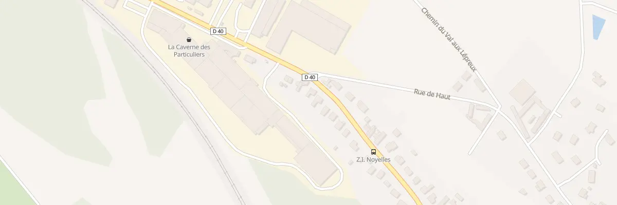 Plan du 235 Rue de Menchecourt à Abbeville