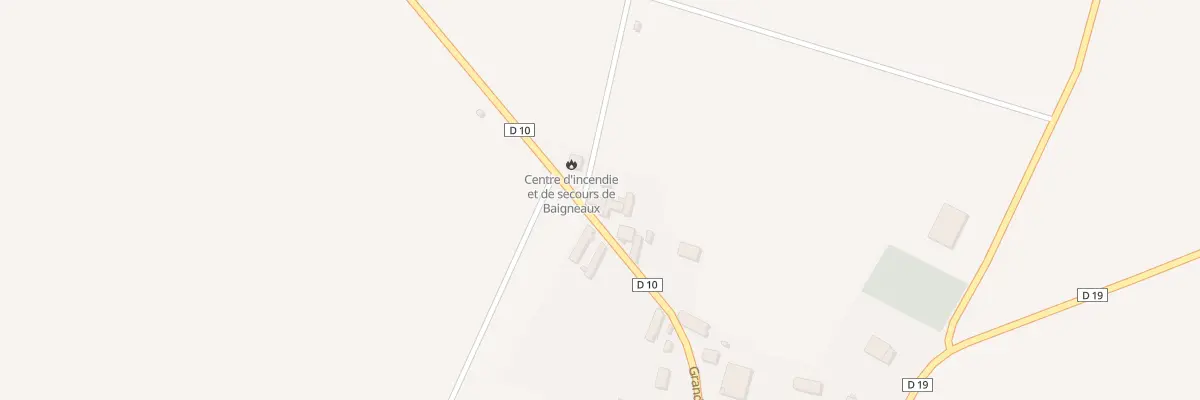Plan du 59 Gr Grande Rue à Baigneaux