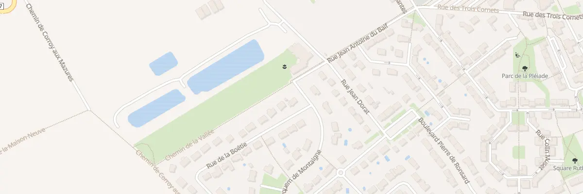 Plan du 2 Rue La Boetie à Ormes