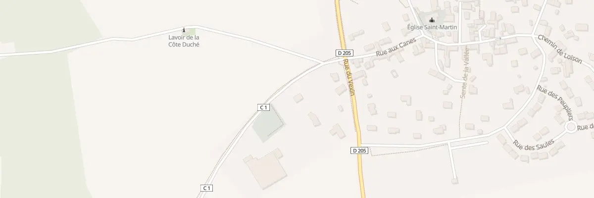 Plan du 1 Rue des Bonnes Joies à Lainville-en-Vexin