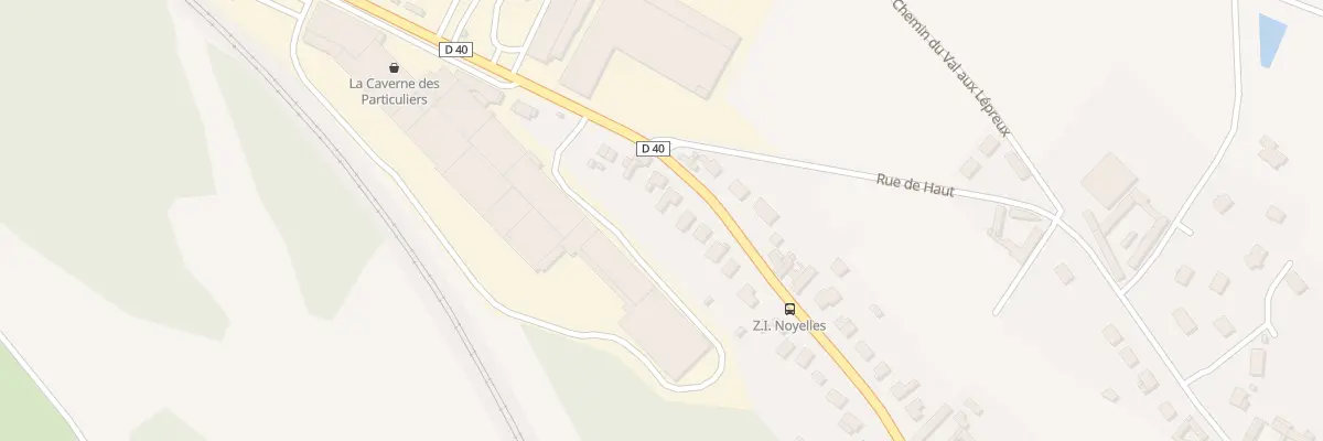 Plan du 233 Rue de Menchecourt à Abbeville