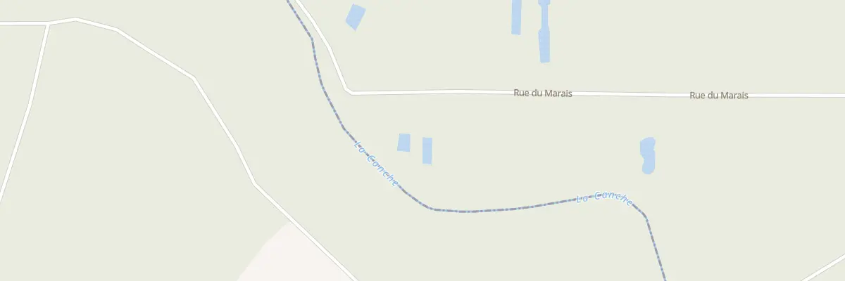 Plan du 5000 Le Grang Marais à Marles-sur-Canche