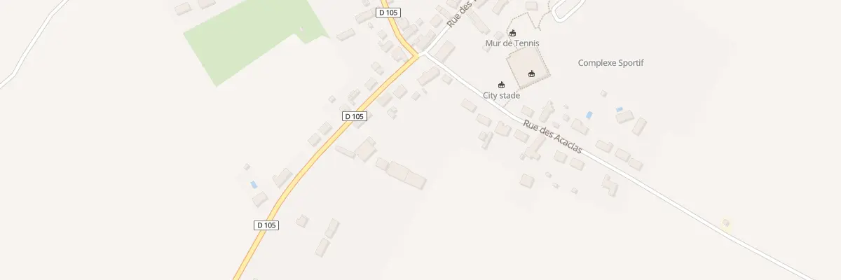 Plan du 5034 Rue des Tilleuls à Diors