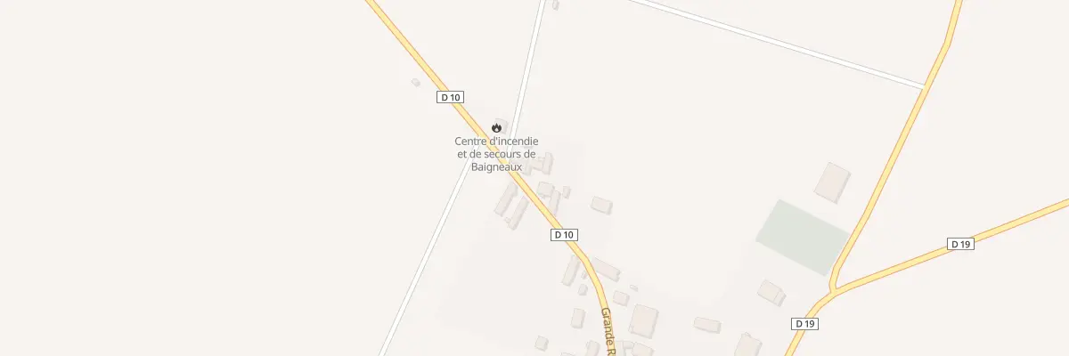 Plan du 57 Gr Grande Rue à Baigneaux