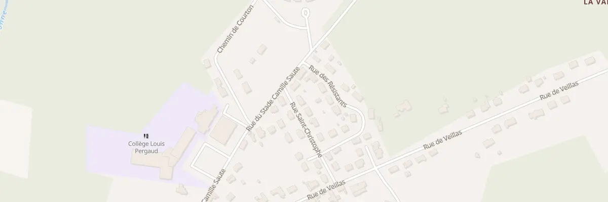 Plan du 12 Rue Saint Christophe à Neung-sur-Beuvron