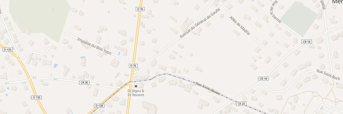 Plan du 39 Rue du General de Gaulle à Méré