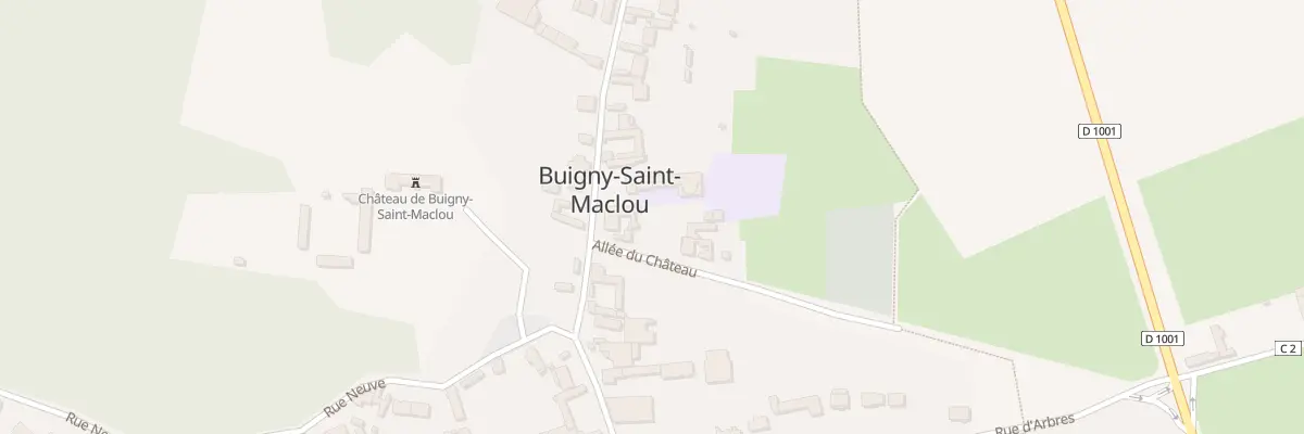Plan du 6 Rue du Haut à Buigny-Saint-Maclou