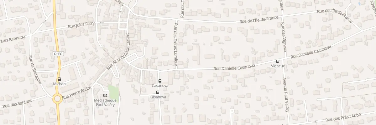 Plan du 40 Rue Daniele Casanova à Gargenville