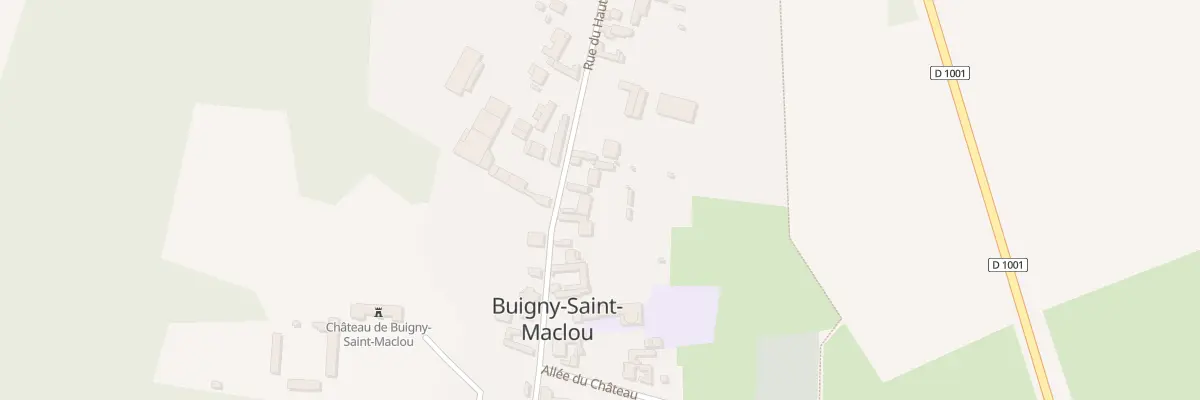 Plan du 18 Rue du Haut à Buigny-Saint-Maclou