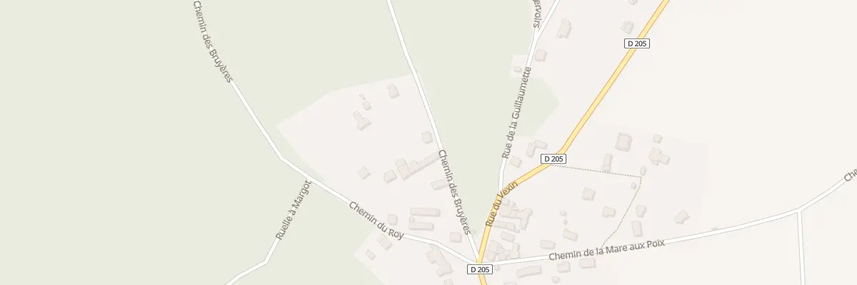 Plan du 9 Che des Bruyères à Lainville-en-Vexin