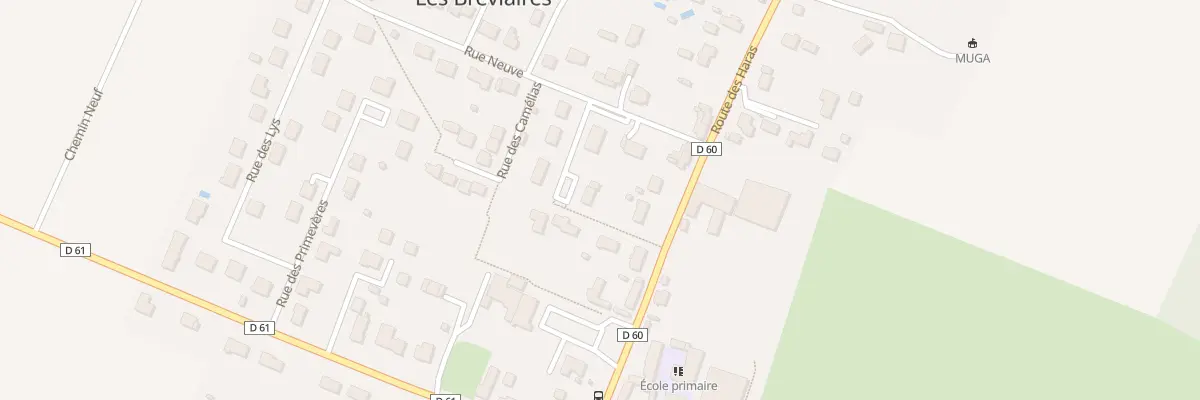 Plan du 3 Rue du Lieutenant Girbal aux Bréviaires