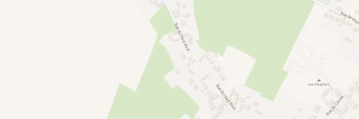 Plan du 370 Rue du Haut Bout à Vironchaux