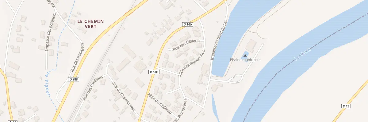 Plan du 5 All des Pervenches à Lisle-sur-Tarn