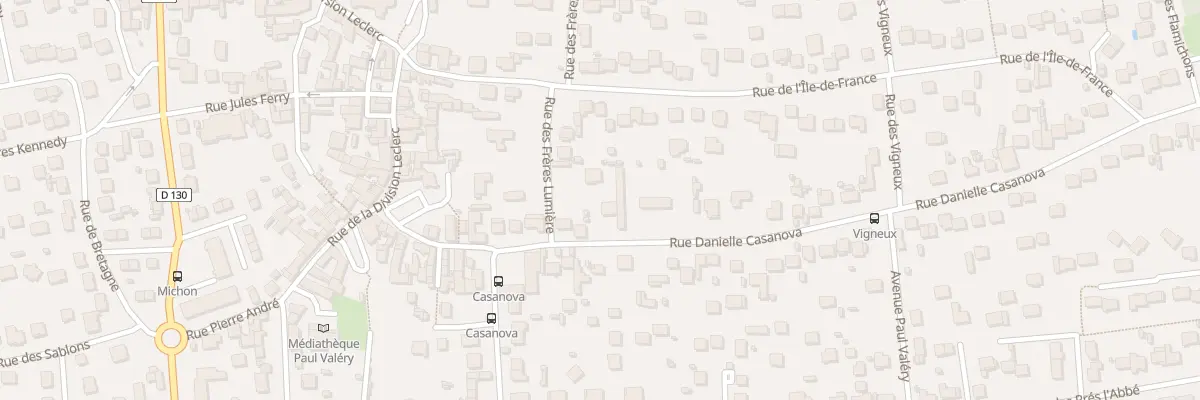 Plan du 38 Rue Daniele Casanova à Gargenville