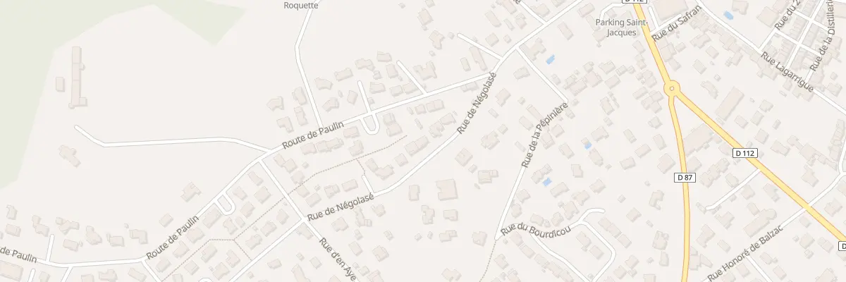 Plan du 6 Rue Négolasé à Lavaur