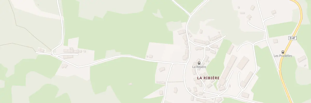 Plan du 25 La Ribiere à Saint-Sulpice-le-Guérétois