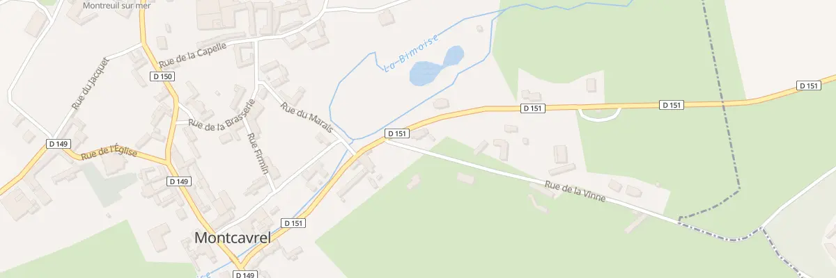 Plan du 12 Rte d’Alette à Montcavrel