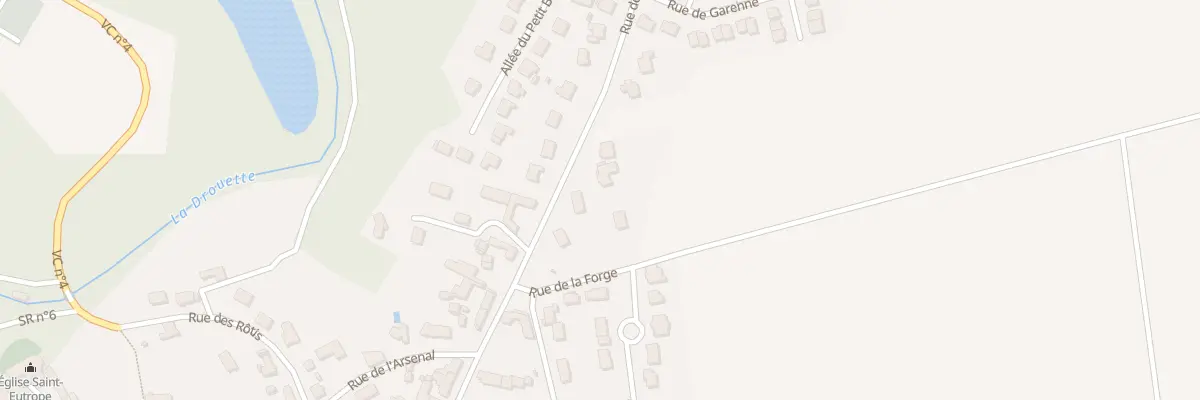 Plan du 20 Rue de la Mairie à Orcemont