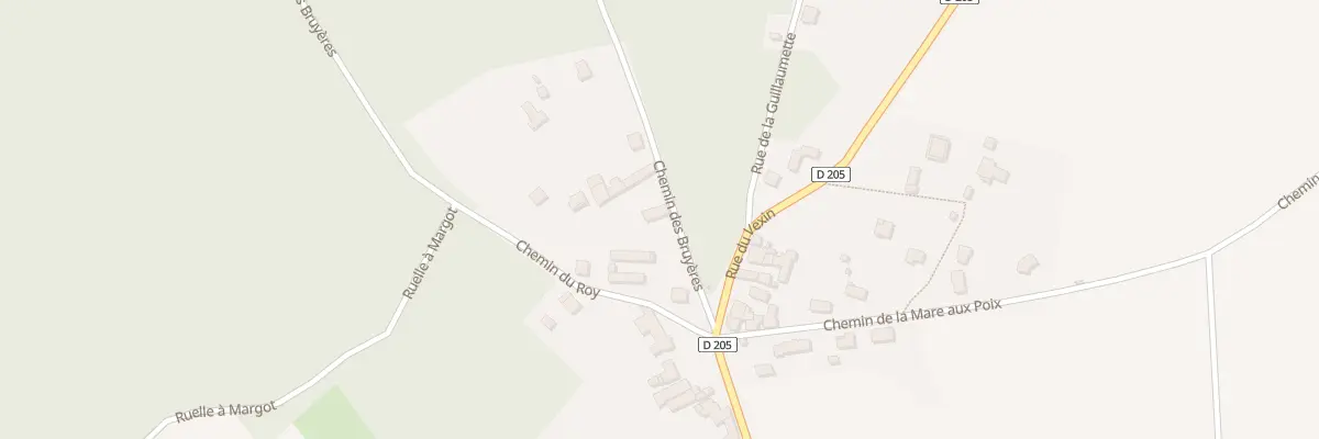 Plan du 3 Che des Bruyères à Lainville-en-Vexin